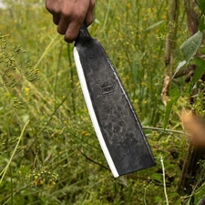 Durable manganese steel sickle for gardening, weeding, pruning, chopping firewoo