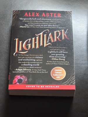 Lightlark by Alex Aster Rare Advance Reader Copy. Signed.