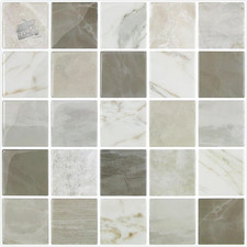 Thickest Vintage Mosaic Kitchen Adhesive Tiles, 10 Pieces, 30.5 X 30.5 Cm,