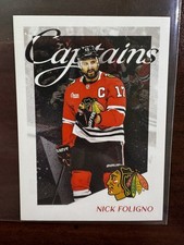 2025-26 Topps NHL Album Sticker #545 Nick Foligno - Chicago Blackhawks