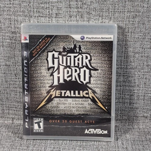 Guitar Hero: Metallica (Sony PlayStation 3, 2009) Brand New Factory Sealed