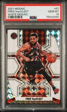 2021 Panini Mosaic Fred Vanvleet #67 White PSA 10