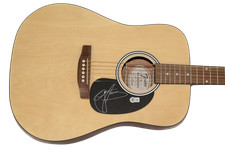 Gene Simmons KISS Signed Autograph Fender Acoustic Guitar w/ Beckett COA