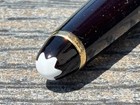 MONT BLANC! Crisp, Orig. Rollerball Pen - 5.25" long, Cushion Close, + 3 refills — photo 5