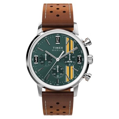 Timex TW2W99100 Marlin  Chronograph 40 mm Lederarmband   Herrenuhr