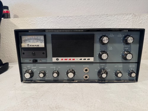 Swan 400 Ham Radio Transceiver without Power Supply or VFO