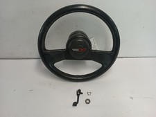 87-89 Chevy Corvette Black Leather Steering Wheel Whorn Button 12715659
