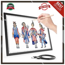 A4 LED Light Box Tracing Pad for Diamond Painting Drawing Sketching Adjustable