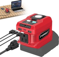 220W Portable Power Inverter 1 Pack, Compatible with Milwaukee 18V battery