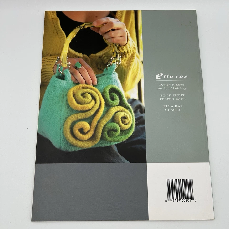 2 - Knit & Felt Books, Ella Rae & Eva Wiechmann Books, Felted Bags - Image 3 of 4