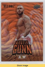 2024 Upper Deck Allure AEW Orange Slice Austin Gunn #8 READ 0w6