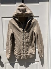 The North Face Hooded Jacket Womens Brown Thumb Holes Running Size Xsmall Xs
