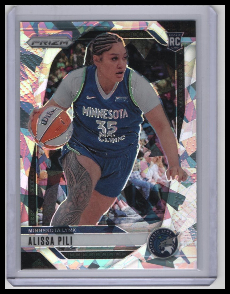 2024 Panini Prizm WNBA #83 Alissa Pili Ice Prizms