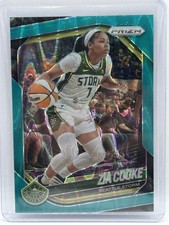 Zia Cooke 2025 Panini Prizm WNBA Teal Prizm /49 Seattle Storm