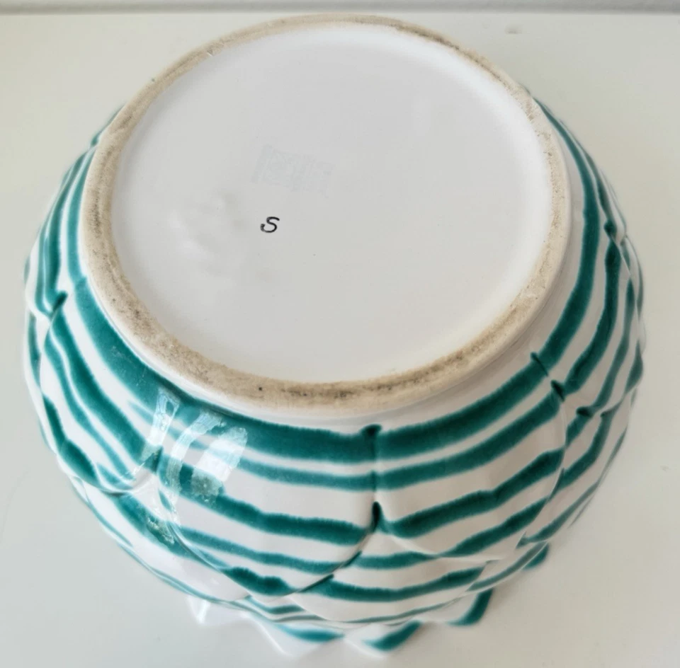 Gmundner Keramik grün geflammt Blumentopf 18,5 cm GK2670 (REG) 05/26 - Bild 4 von 4