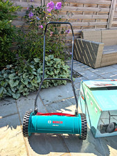 Bosch AHM 38 G Manual Push Reel/Cylinder Lawn Mower 38 cm w/ Grass Catcher