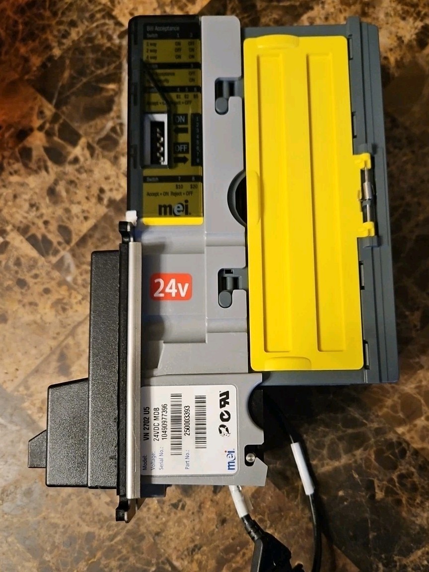 MEI MARS CPI VN 2702 U5 VN2702 MDB 24V $1-$20 Bill Validator Acceptor
