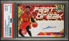 2019-20 Mosaic Cam Reddish #FB-CRD Hawks | Fast Break - Gold Auto RC | PSA 8
