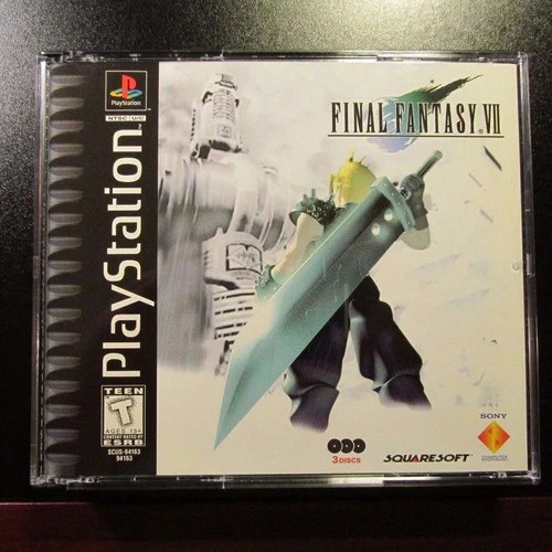 Final Fantasy VII (SONY PlayStation 1, 1997) PS1 PSX COMPLETE NEW PRISTINE MINT
