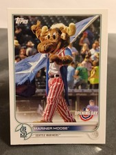 2022 Topps Opening Day - Mascots Seattle Mariners #M-19 Mariner Moose 🫎