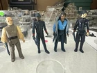 1988 Star Wars Bespin Action 4 Figure Lot W/ Blasters, Lando,Lobot,Bespin Guards