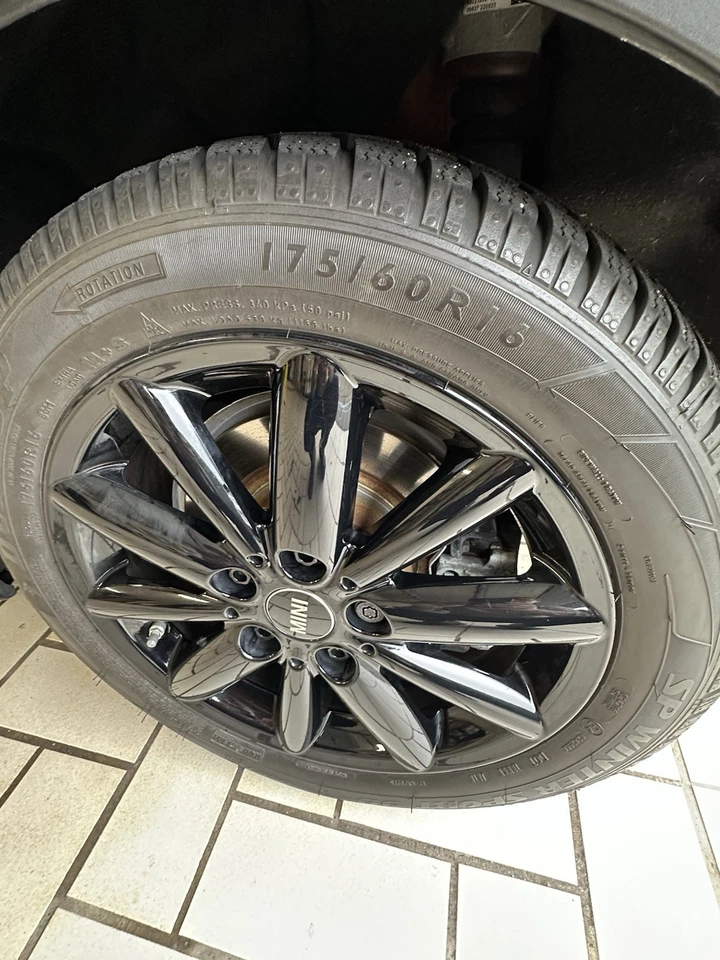 Dunlop Winter Sport 175/60 R16 inklusive Original Mini Felge - Bild 3 von 4