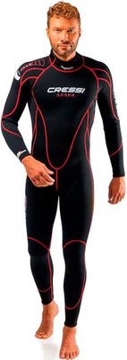 Full Diving Snorkeling Men'S and Ladies' Wetsuit 2.5Mm in Premium High Stretch N