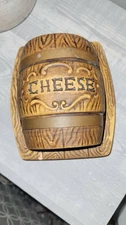 Lipper & Mann L & M Vintage Pottery Barrel Cheese Dish W Lid - Japan Kitsch