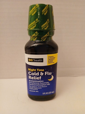 #ad NIGHT TIME Cold And Flu Relief 8 oz New amp; Sealed Exp: 09 2027 $15.03
