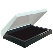 Black Ink Stamp Pad 2.75" x 3.93", Ink Paste Used for Office, Home, Crafting,...