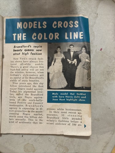 Pulse magazine 1955 magazine is an acceptable shape for its age ! - Picture 7 of 12