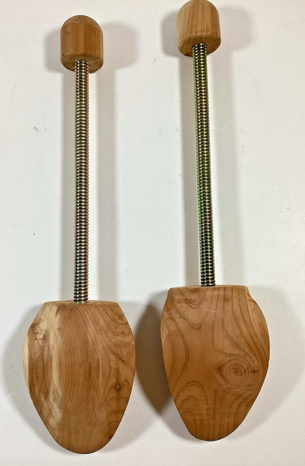 Cedar Flexible Pair Shoe Trees/Stretch & Shape & Care For Shoes/Travel Perfect