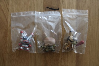 Kidrobot Dunny 3'' Evolved 3 2013 Vinyl Figur Ohne Karton Designer Toy Auswahl