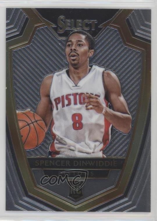 2014-15 Panini Select Premier Level Spencer Dinwiddie #197 Rookie RC