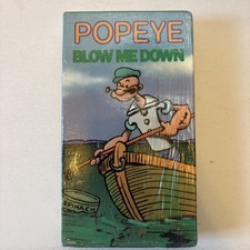 Popeye Blow Me Down! VHS Tape NEW SEALED (1994) Vintage Rare Cartoon