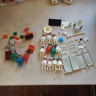 Vintage Playmobil Medical Hospital Nurse Farm Figures Lot figures Equipment 1974