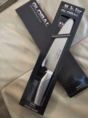 Global Cromova 18 Stainless Steel 21cm Carving Knife | eBay