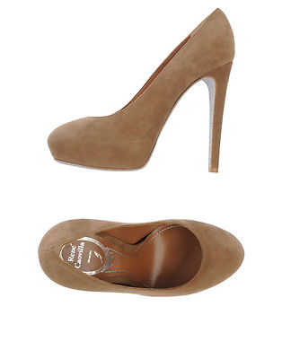 Rene Caovilla Beige Pump Shoes Size