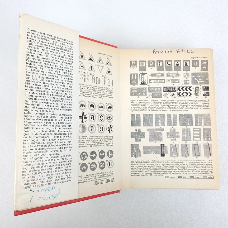 Zingarelli Vocabolario Della Lingua Italiana 1973 Zanichelli Edizione Minore - Image 2 of 4