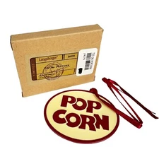 Longaberger RARE Heave "Popcorn" Basket Tie ON NEW IN BOX Free Shipping