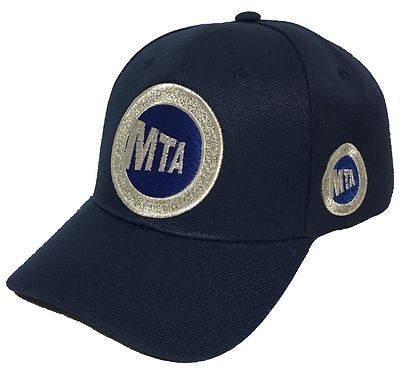 #ad #ad MTA HAT 2 LOGOS COLOR ALL NAVY BLUE ADJUSTABLE NEW HAT $20.00
