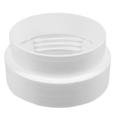 Tumble Dryer Vent Adaptor 4" 100mm Threaded Male Duct Hose Outlet Connector Ring