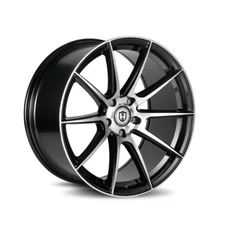 CURVA CFF72 Rim 19X8.5 5X114.3 Offset 35 Black Machined Face (Quantity of 1)