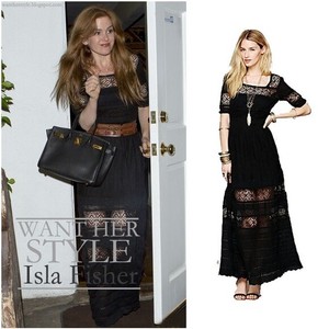 free people crochet maxi dress