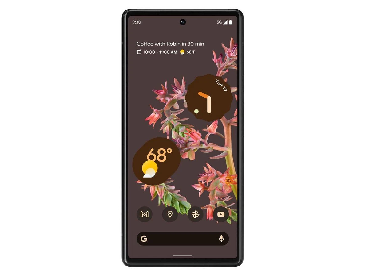 Google Pixel 6 - 128GB - Stormy Black 128GB 6.4