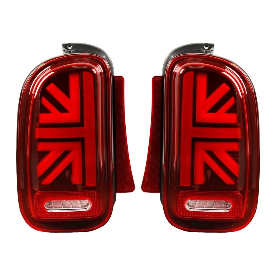 RED Lens LED Tail Lights Brake Lamps For BMW MINI Cooper Clubman R55 2007-2014 - Image 3 of 4