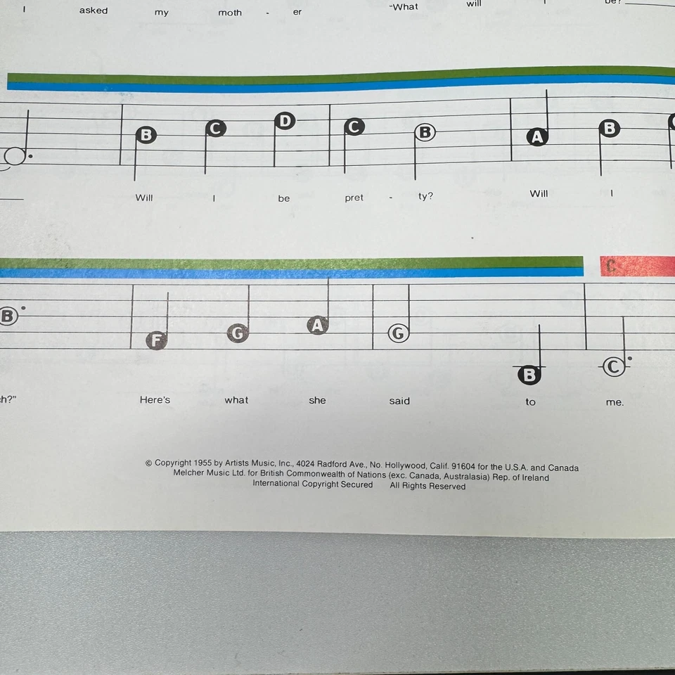 Lowrey Micro Genie Modelo V101 Organ Manual Teclado Guías 1975 Foto 4 de 4