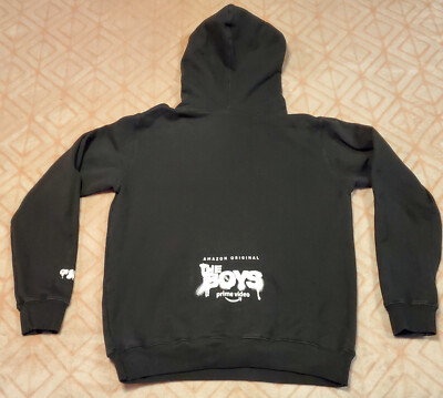 THE BOYS Amazon Original Series LASER BABY Hoodie Standard Issue USA Seth Rogan