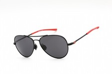 UNDER ARMOUR UA INSTINCT 0BLX IR Sunglasses Black Red Frame Gray Lenses 51mm