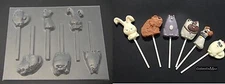 SECRET LIFE OF PETS Max Chocolate Soap Candy Lollipop Mold